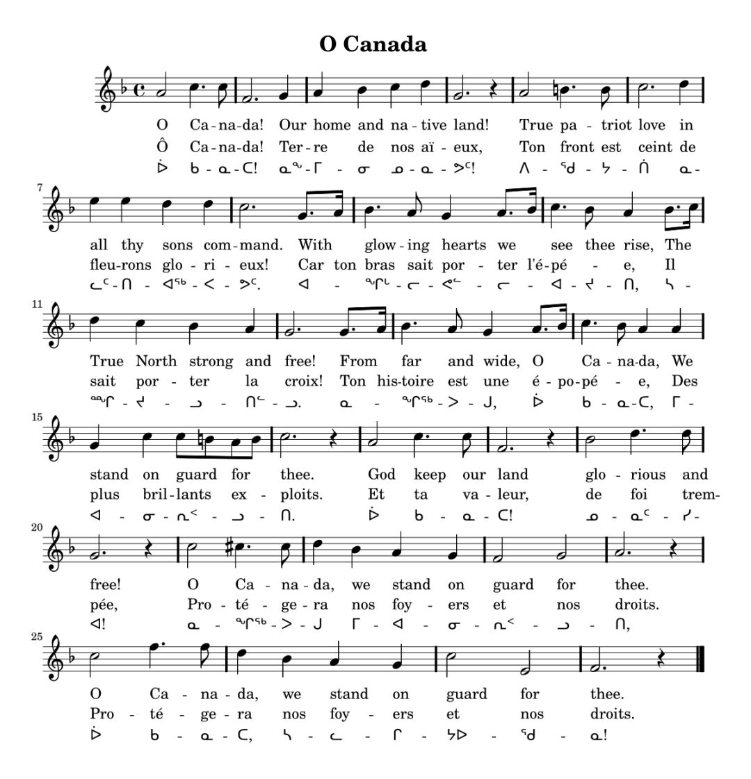 [洋葱]你会唱加拿大国歌吗? 背后的故事 让你流泪