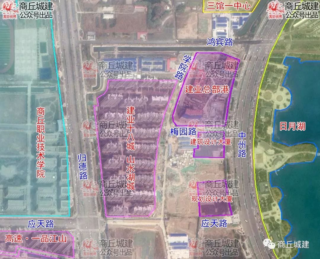 商丘市建筑设计大厦,规划设计大厦,建业总部港建设项目