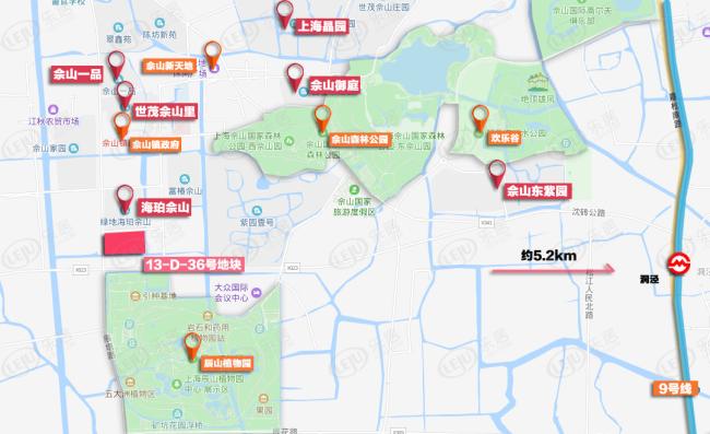 土拍快报国贸235亿拿下佘山别墅区宅地楼板价约23万