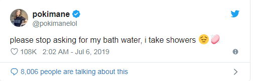 真奇葩！twitch女主播賣自己洗澡水 一瓶30美元 科技 第3張