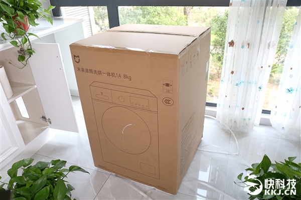 性价比5颗星！米家滚筒洗烘一体机1A开箱图赏