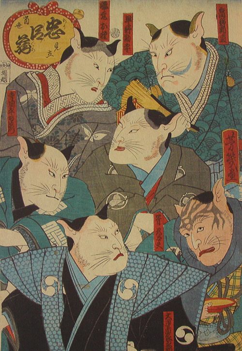 “浮世绘猫之世界”：大阪历博演绎妖猫、睡猫、招财猫