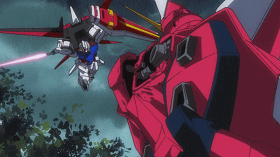 神盾高达死斗强袭高达,阿斯兰基拉一战成高达SEED前半剧情高潮