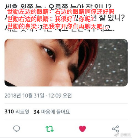 哈哈哈哈哈，我要被韩国人的形容词和彩虹屁笑死啦！