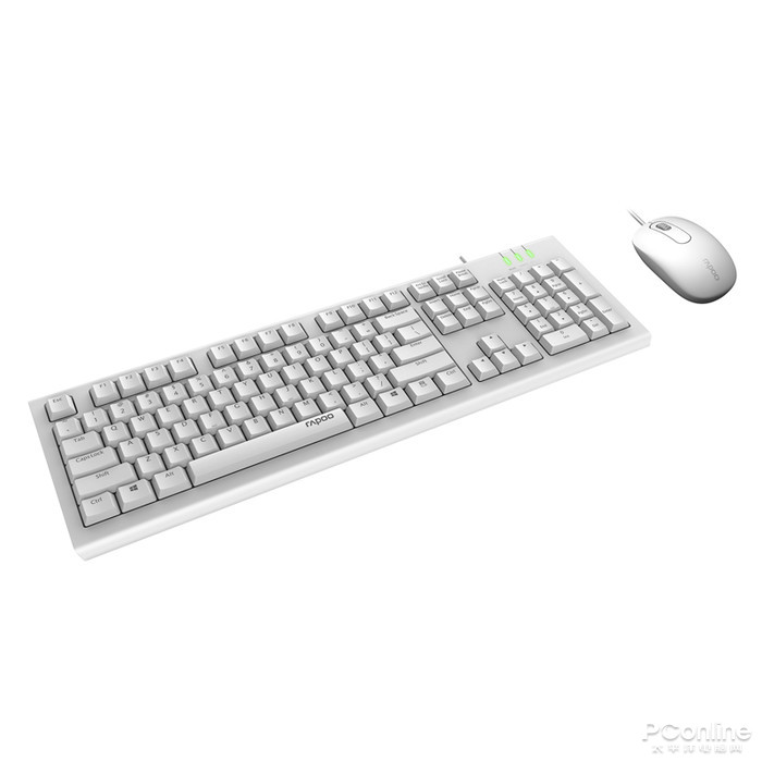 轻松办公 雷柏X120Pro有线光学键鼠套装上市