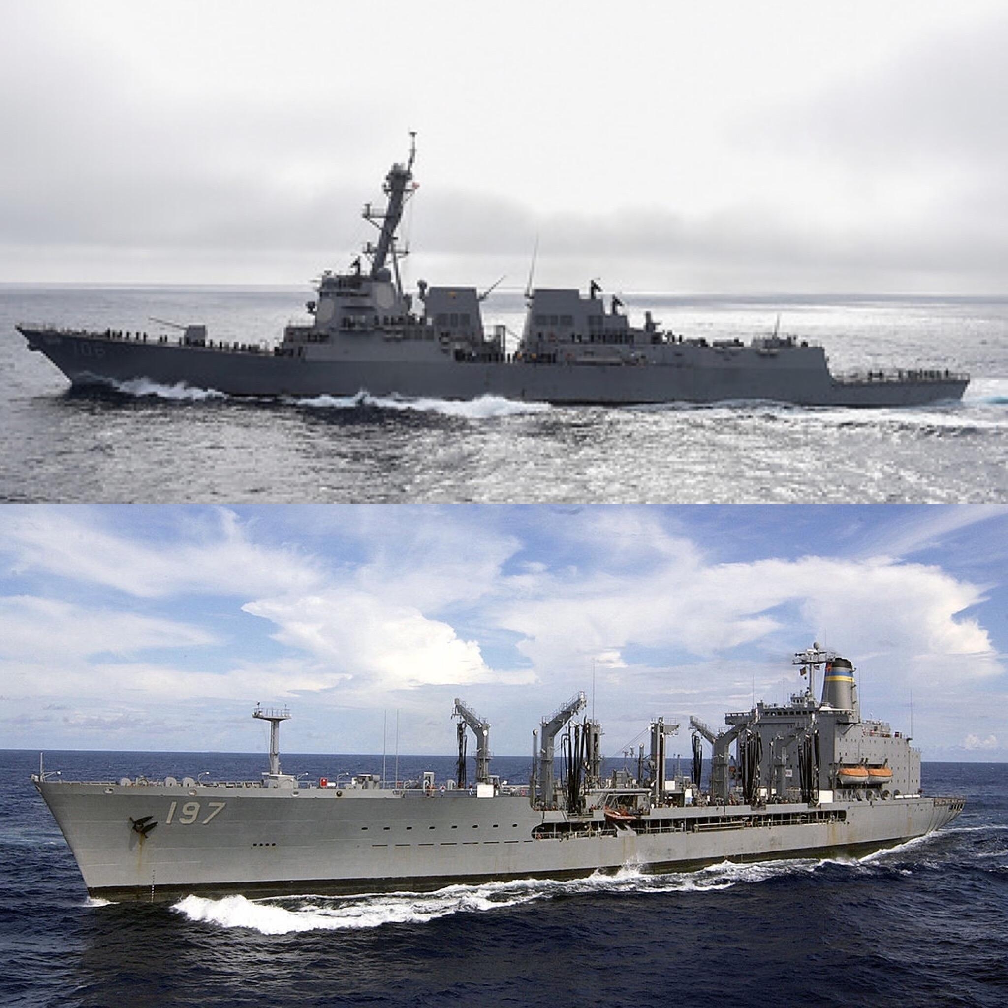 美国两艘军舰28日通过台湾海峡 美媒曝光具体细节