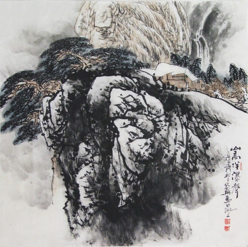 学习山水画的基本功