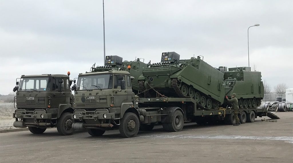 德国FFG公司升级了22辆立陶宛M577装甲运兵车