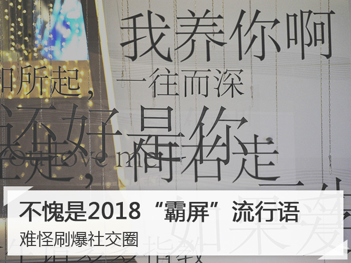 不愧是2018“霸屏”流行语 难怪刷爆了社交圈