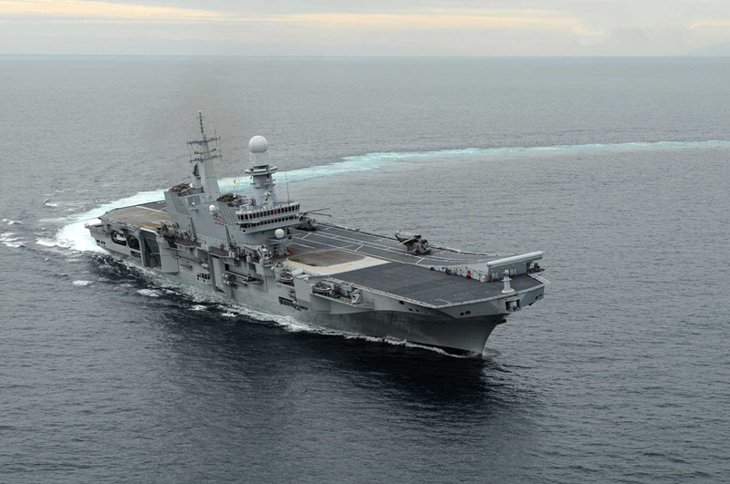 意大利航母开始改装,F-35B垂直起降战斗机加速