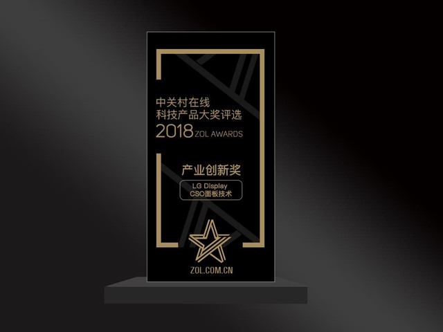 LG Display CSO面板技术获2018年度产业创新大奖