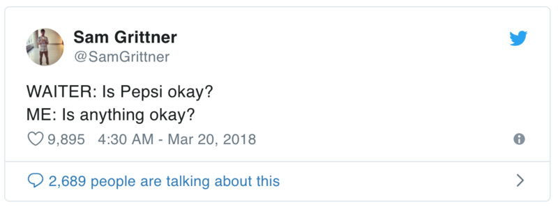 2018 年最有意思的 33 条推特：你能 get 到外国人的梗吗？