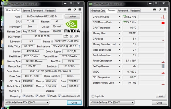 三8针525w供电微星2080tilightingz曝光超至2450mhz