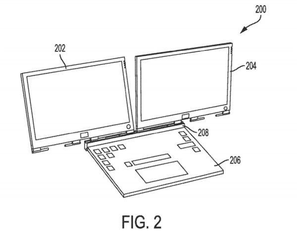 戴尔双屏笔记本专利曝光：磁吸式接口 屏幕可拆卸