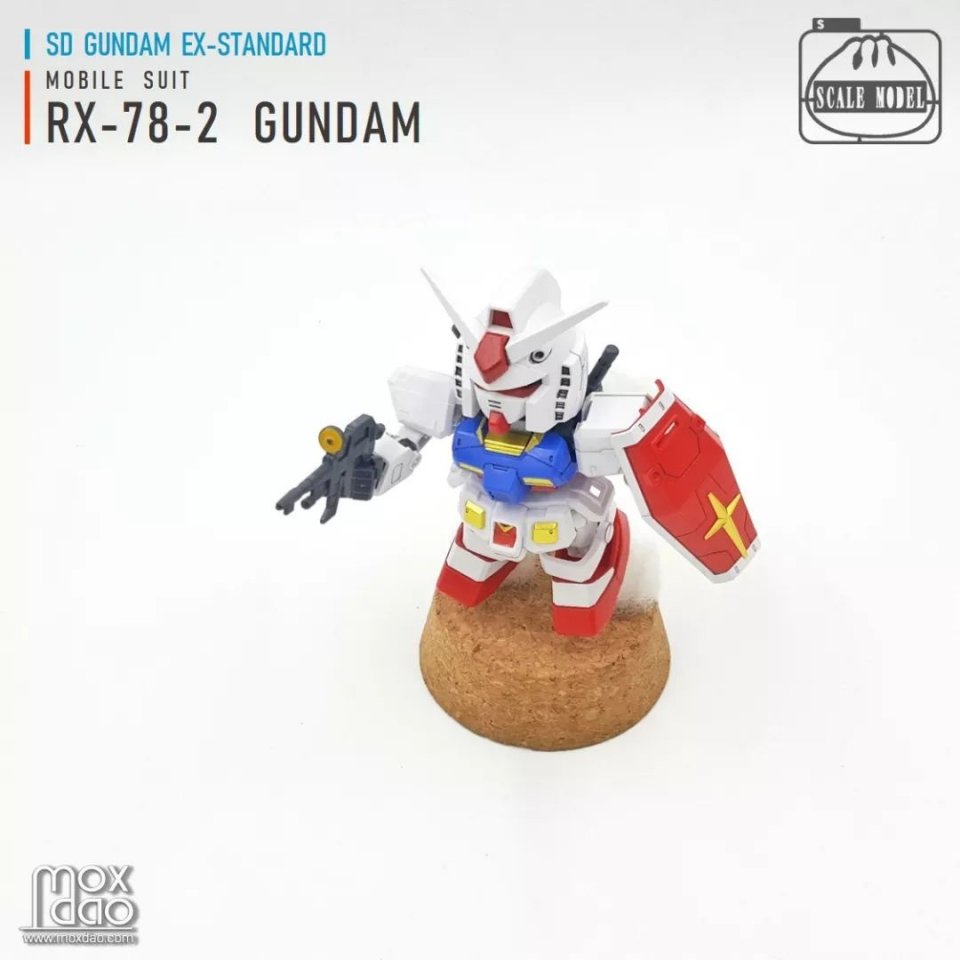 q版 rx-78-2 gundam 元祖 高达 | 科幻模型