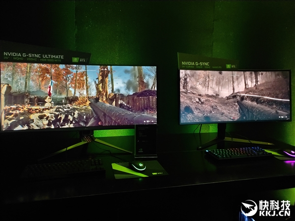 来感受65寸BFGD巨幕玩游戏!沉迷不可自拔