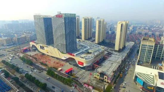 二城万达广场实景图