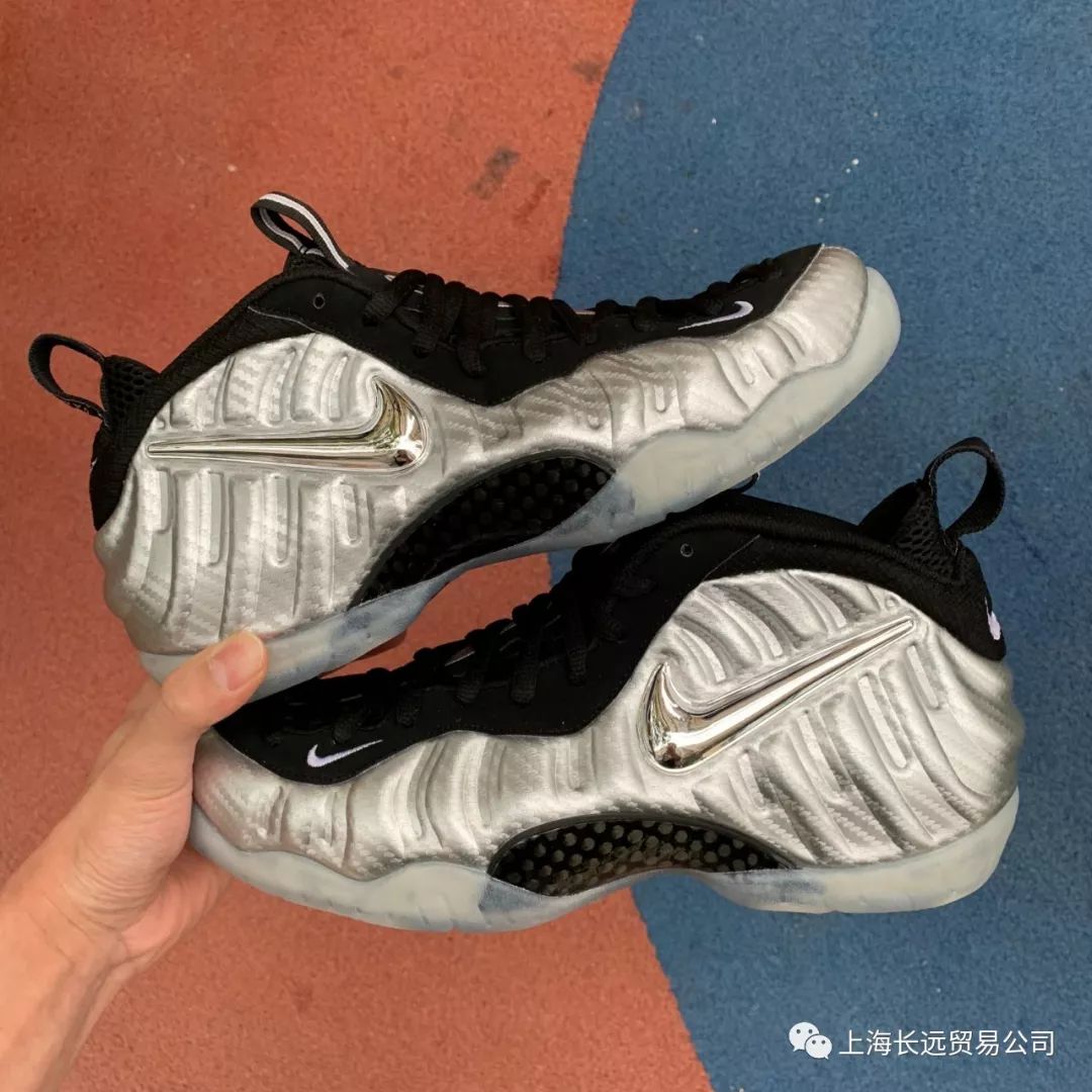 银霞泡 nike air foamposite pro 液态银男鞋银影侠喷泡篮球鞋