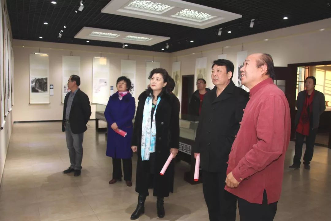 "到人民中去—天津画院 宝坻书画院美术作品联展(展览花絮)