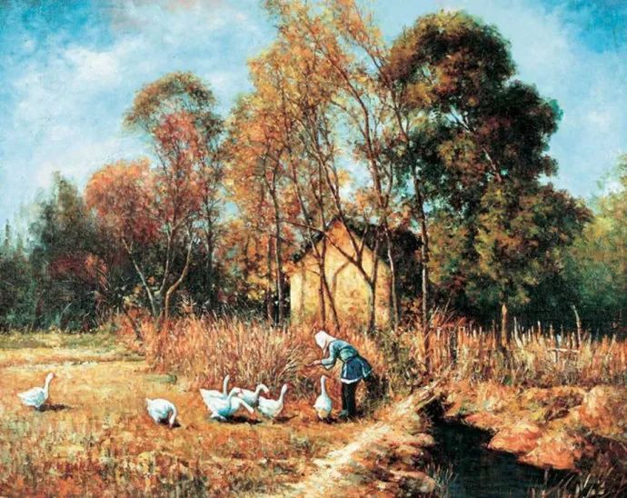 【油画】潘鸿海风景油画作品欣赏