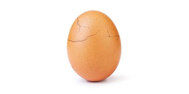 超级碗期间 一枚鸡蛋在Instagram上引发了巨量关注