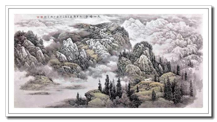 椰风海韵--马飞海南山水画