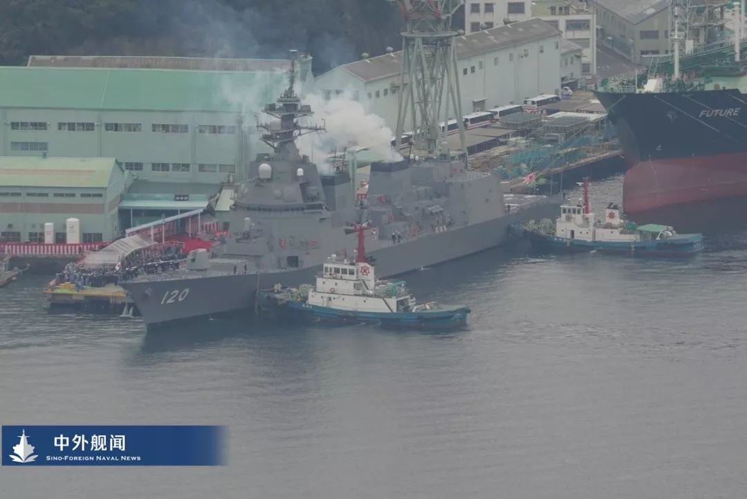 应对中国潜艇,日本最新"不知火"号驱逐舰服役