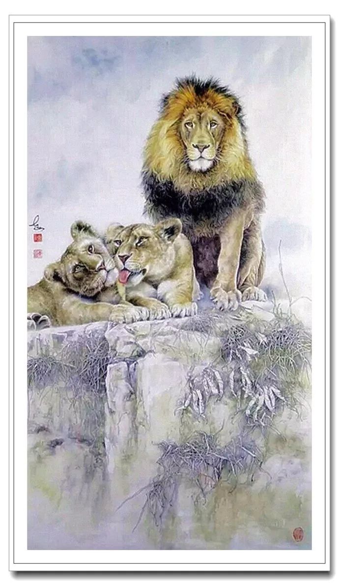 以工写神--陈东山工笔花鸟画