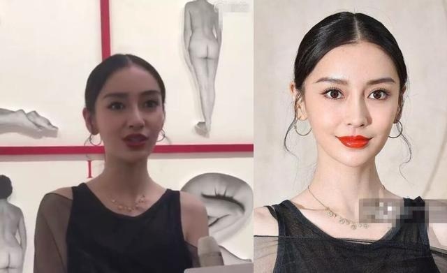 杨颖现身时装周,路透视频中颜值下跌,被网友吐