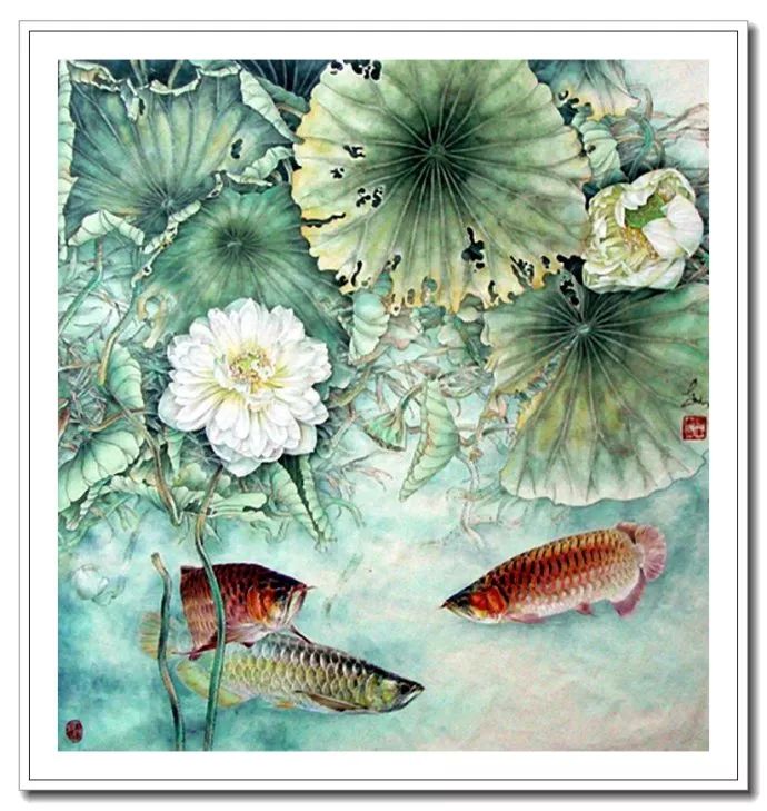 以工写神--陈东山工笔花鸟画