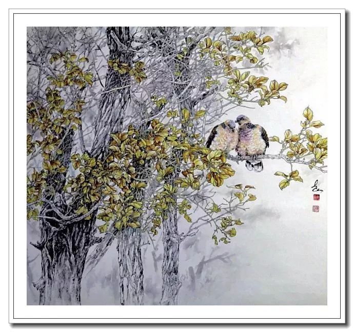 以工写神--陈东山工笔花鸟画
