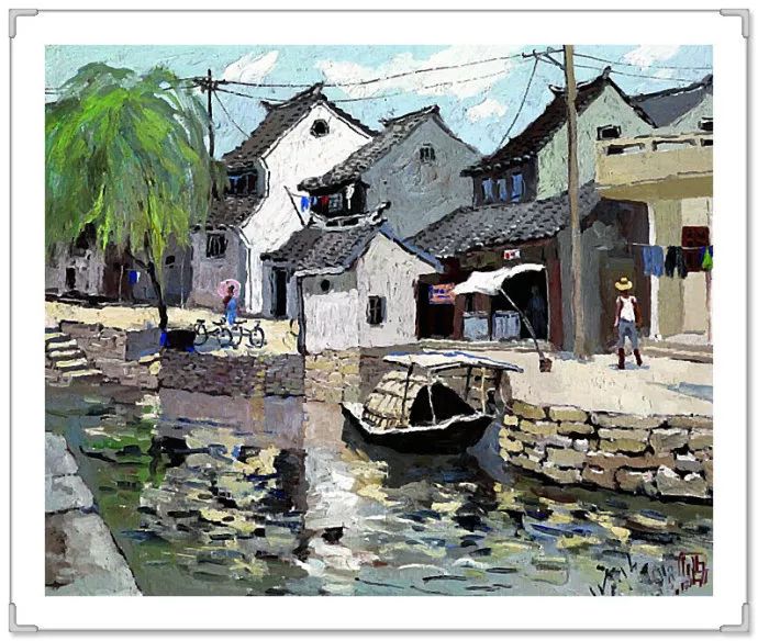 稚雅高洁--庞均油画