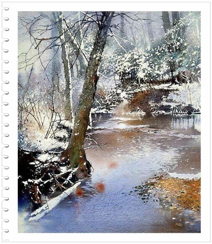 如梦如景--美国画家NitaEngle水彩画