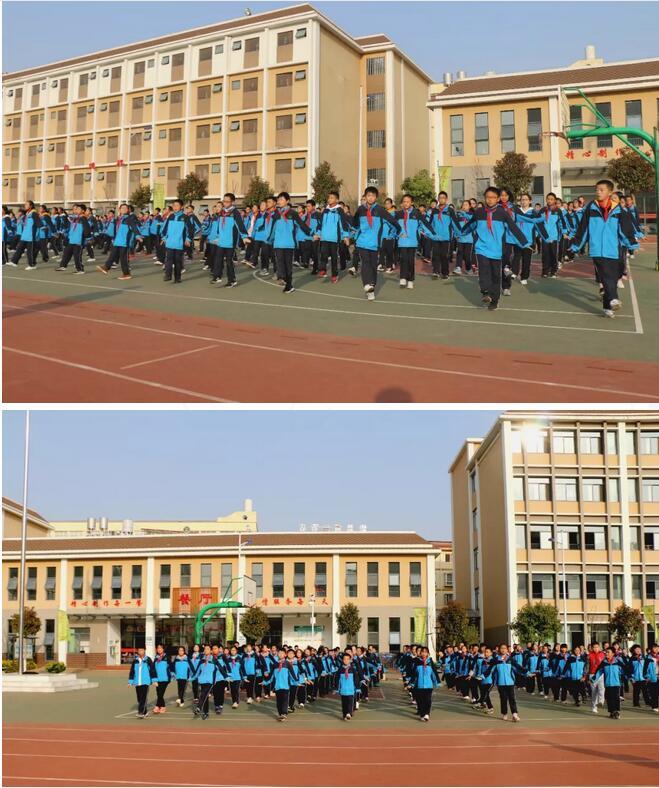 激情澎湃"天下第一操"与"阳光大课间-云南衡水实验中学