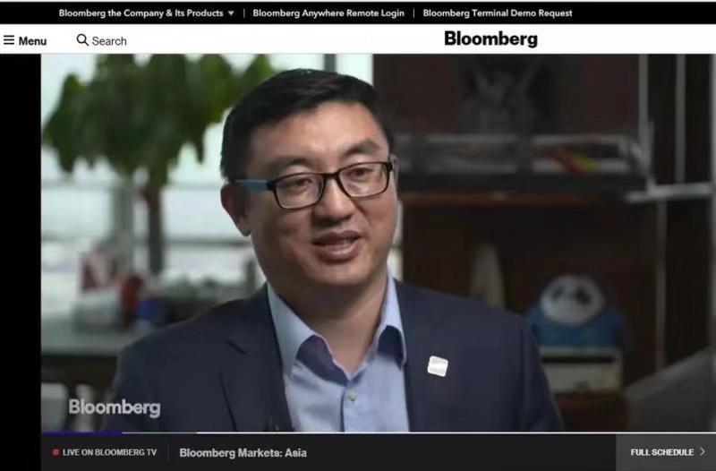 中国AI增速全球居首，深兰科技CEO陈海波对话彭博谈全球布局