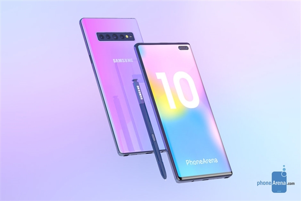 三星Note 10曝光：最快8月发布、可能会砍掉所有物理按键