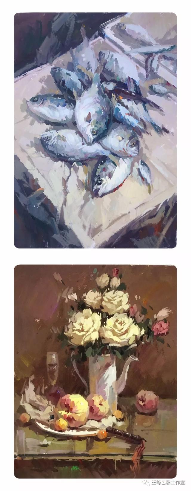 文萃画材赞助2019年第二届王峰色彩研修班优秀作品欣赏