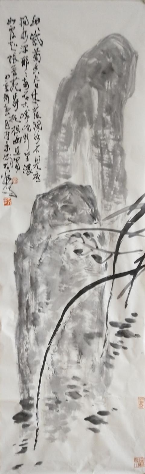 齐白石画虾、徐悲鸿画马,著名画家金大翁花十年时间画八哥