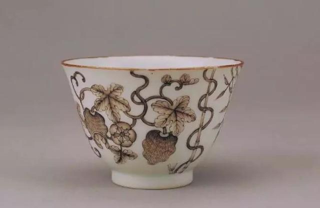 瓷器上的 “籁瓜纹”