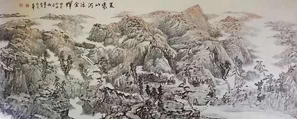 画家温叶强灵活细腻淡雅安静