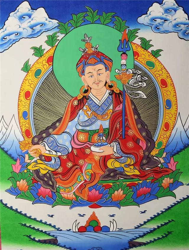 梵林文化-三世诸佛的总集化现-莲花生大士