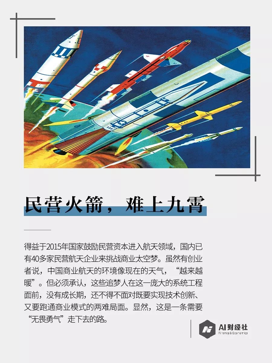 民营火箭，难上九霄