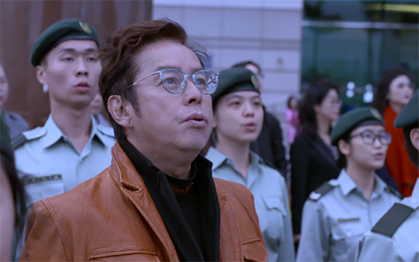 听!香港这场国歌快闪向祖国深情表白