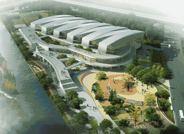 金阊新城文体中心已建成 金阊新城文体中心已建成
