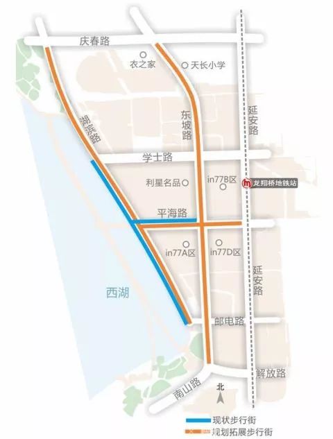 湖滨步行街改造提升下周开始,交通公交都有大调整!