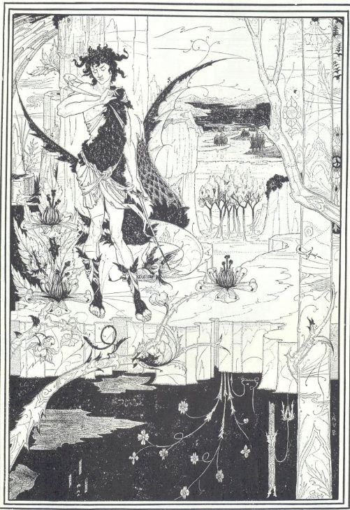 他的画只有黑白,被鲁迅形容为“恶魔之美”,自学绘画成为一代插画大师