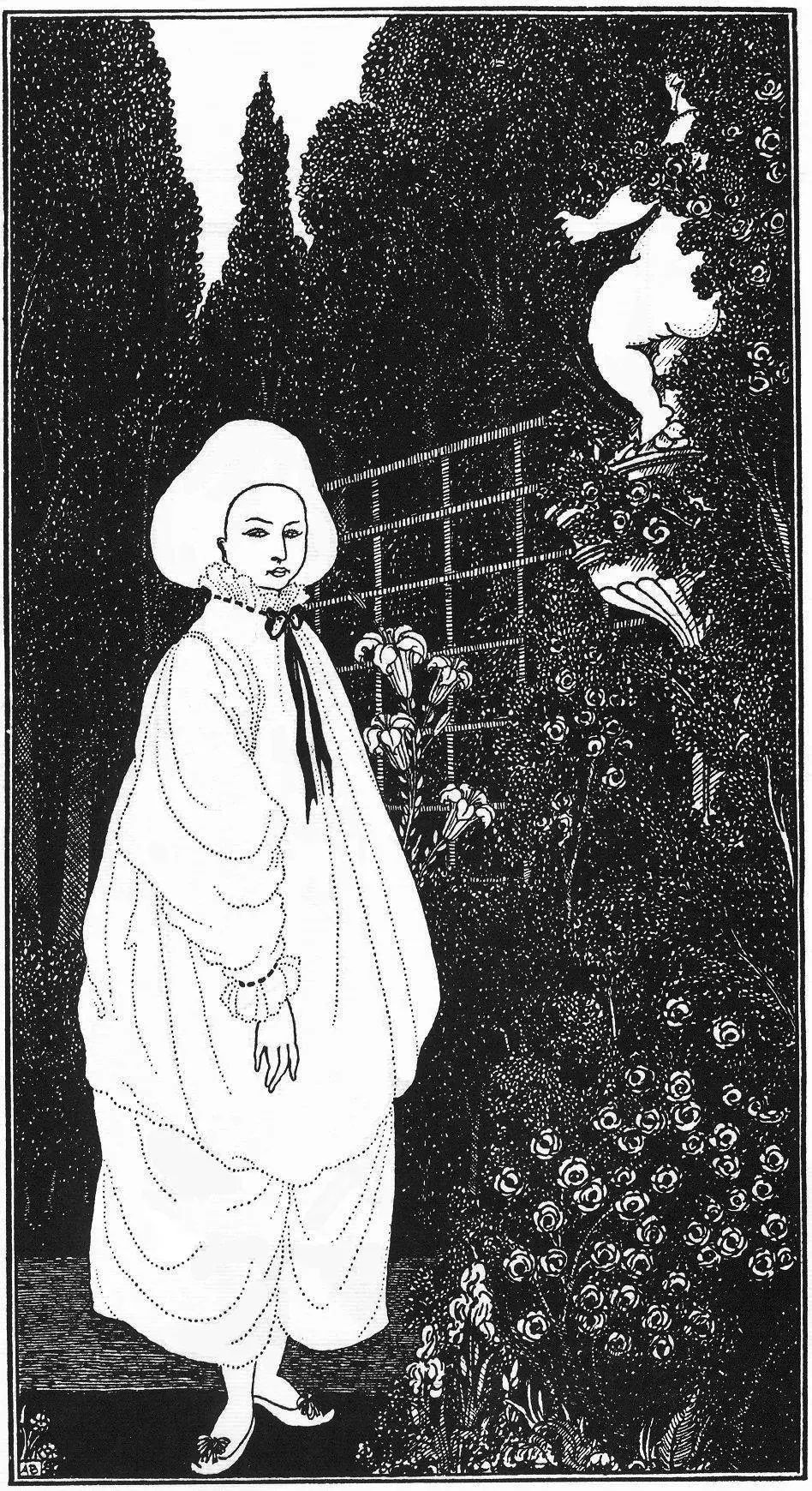 他的画只有黑白,被鲁迅形容为“恶魔之美”,自学绘画成为一代插画大师