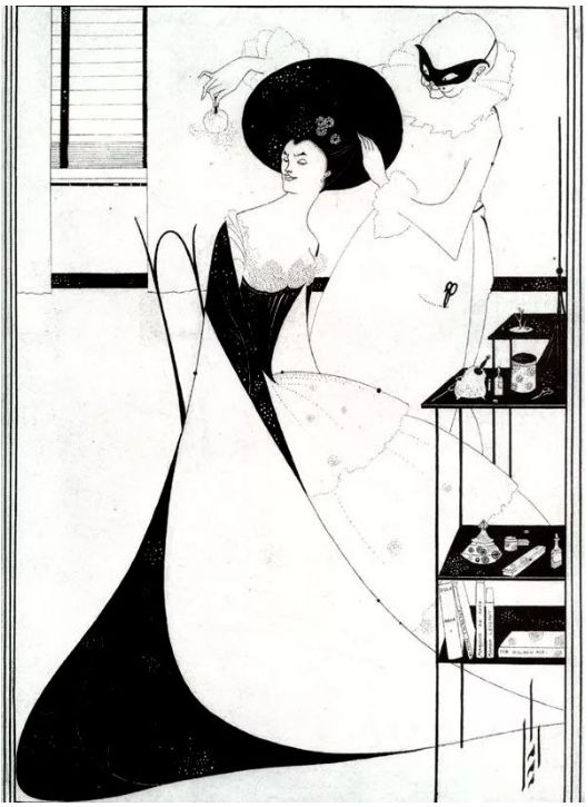 他的画只有黑白,被鲁迅形容为“恶魔之美”,自学绘画成为一代插画大师