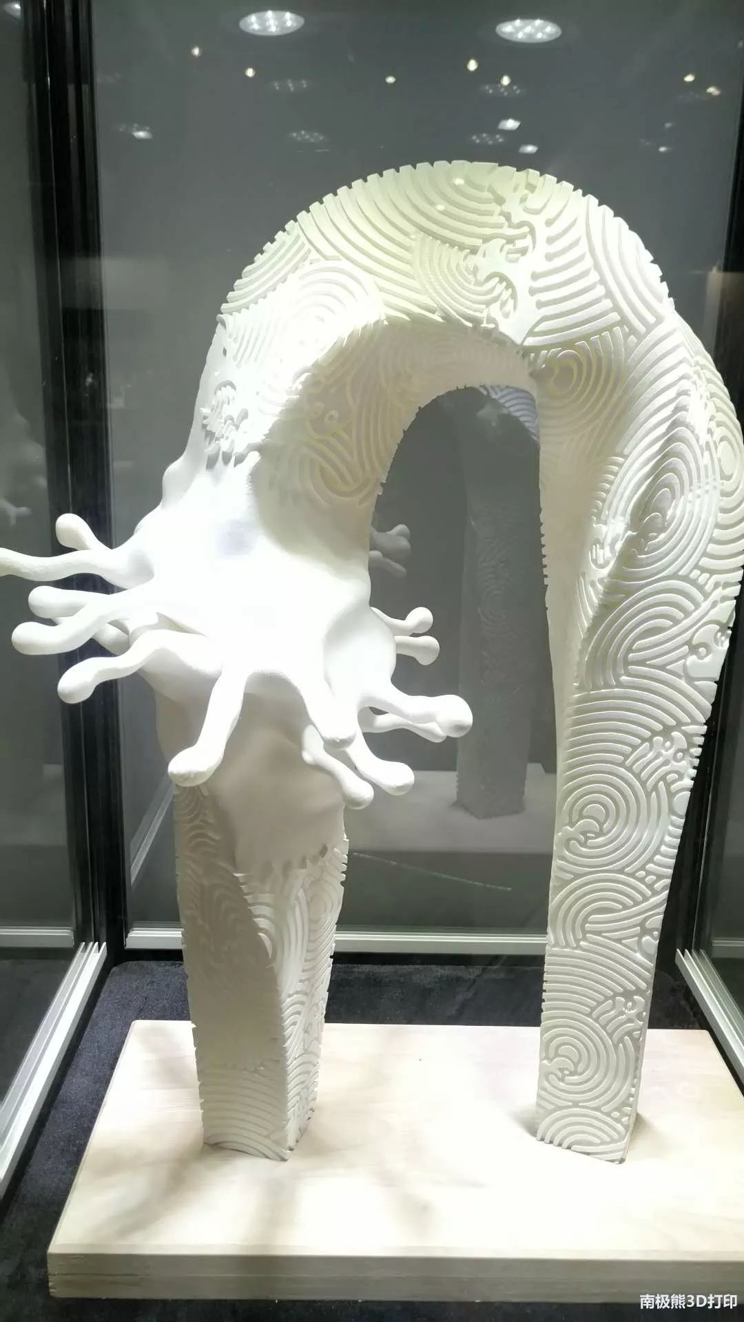 3d打印雕塑首次大规模亮相,3d科技雕塑人才培养作品展