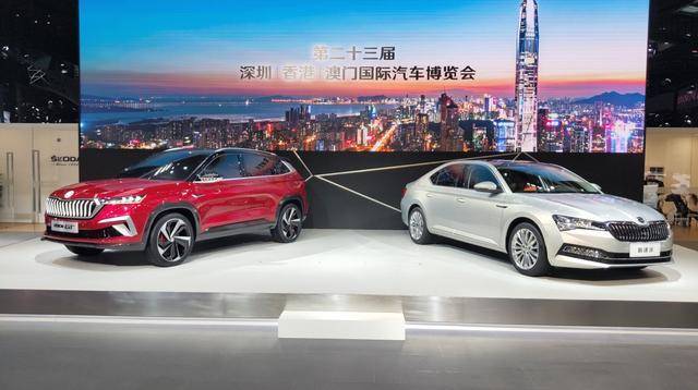 帕萨特碰到硬茬，速派亮相深港澳车展，液晶仪表无线充电配置高